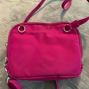 Travelon Vibrant Pink Crossbody Bag